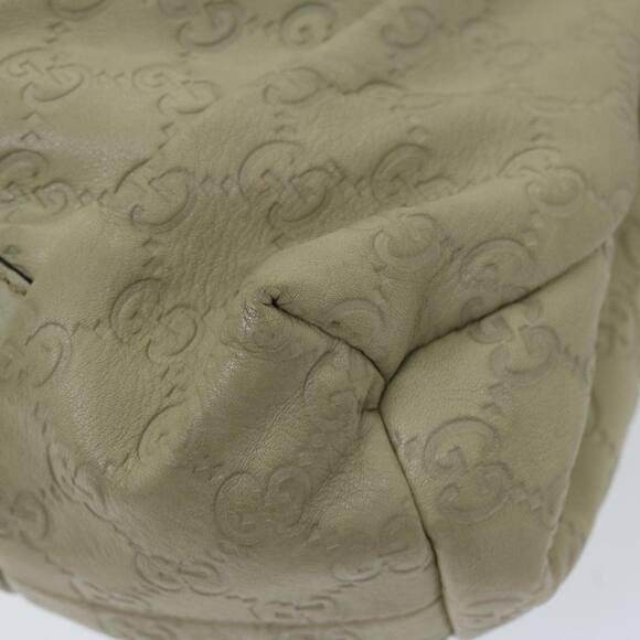 GUCCI Guccissima GG Canvas Hand Bag Beige - Picture 16 of 16
